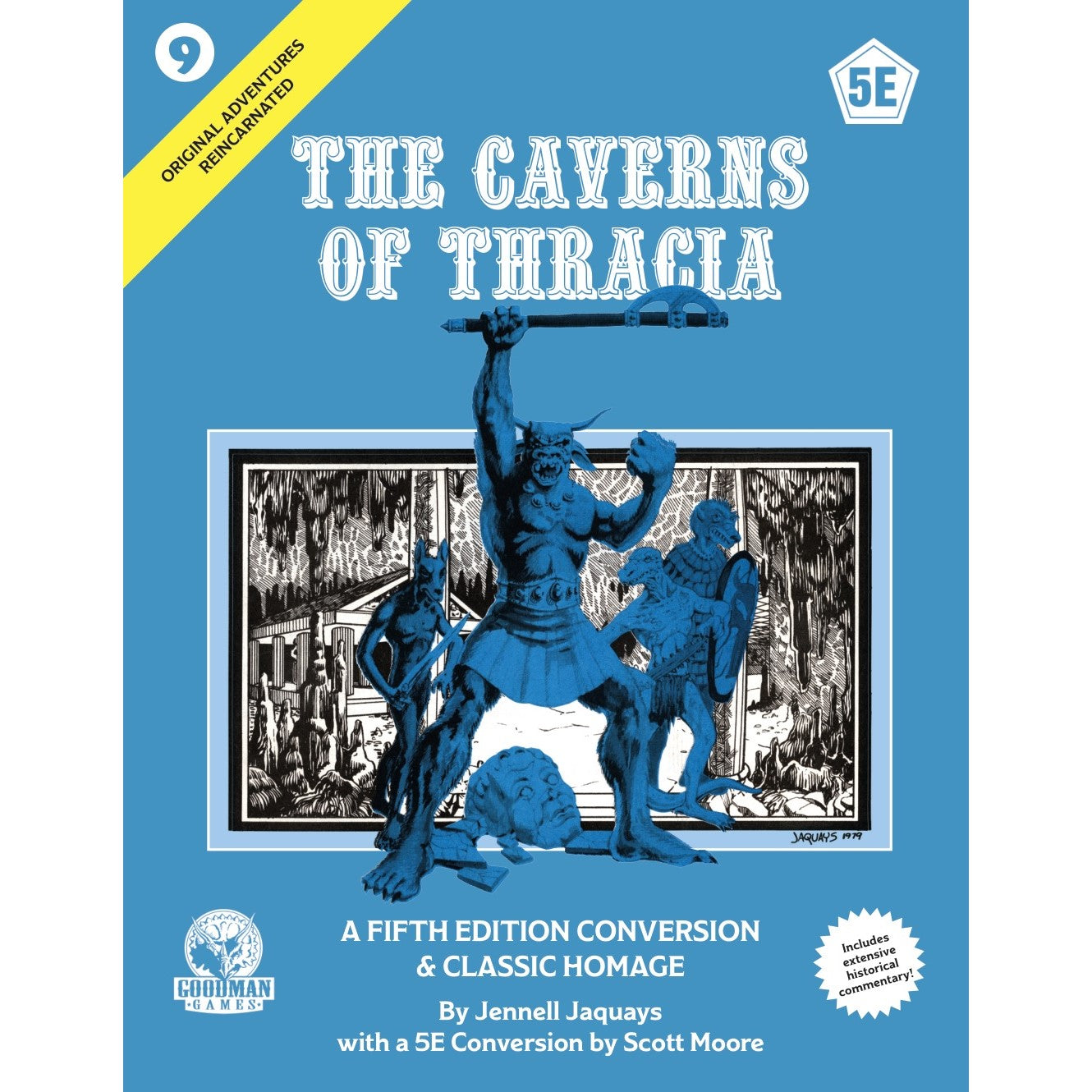 5E The Caverns of Thracia - Original Adventures Reincarnated, rpg, Goodman Games,- The Sword & Board