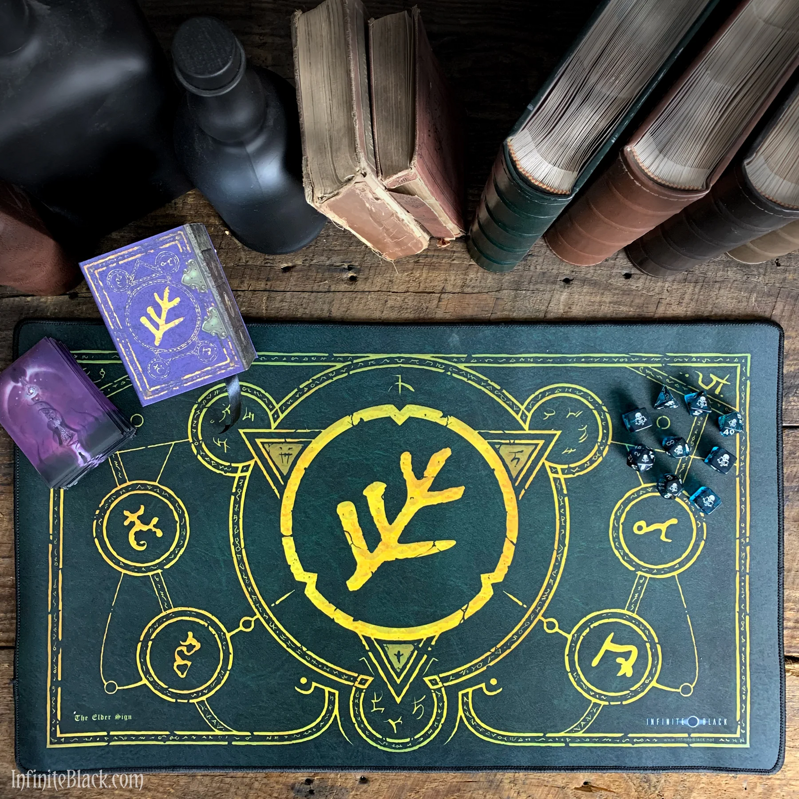 Infinite Black Premium Playmats