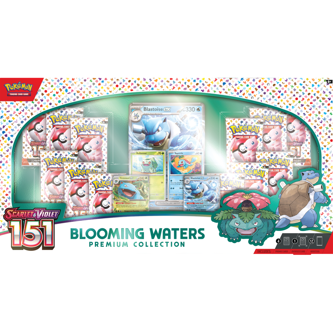 Pokemon 151 Blooming Waters Premium Collection