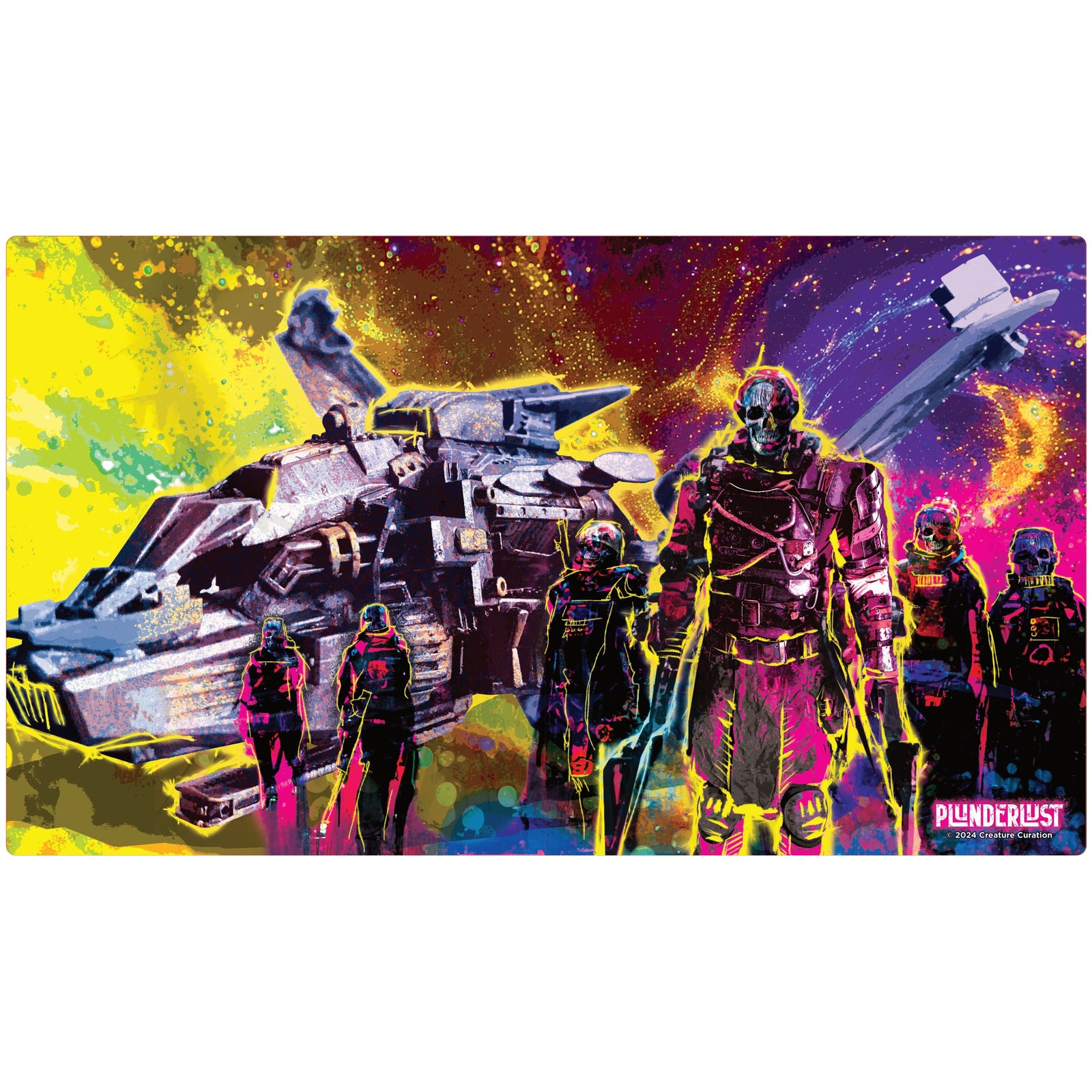 Plunderlust Premium Stitched Edge Playmat: Greyskrull