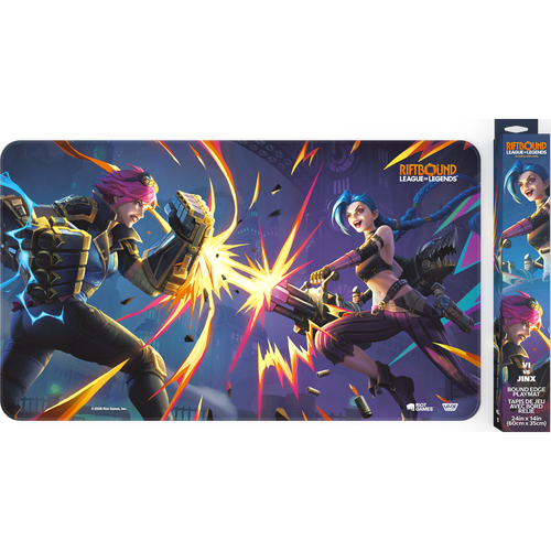 Riftbound Bound Edge Playmat - Vi vs. Jinx