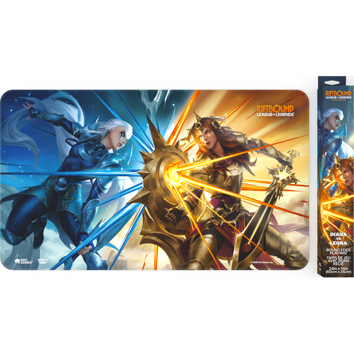 Riftbound Bound Edge Playmat -Diana vs Leona