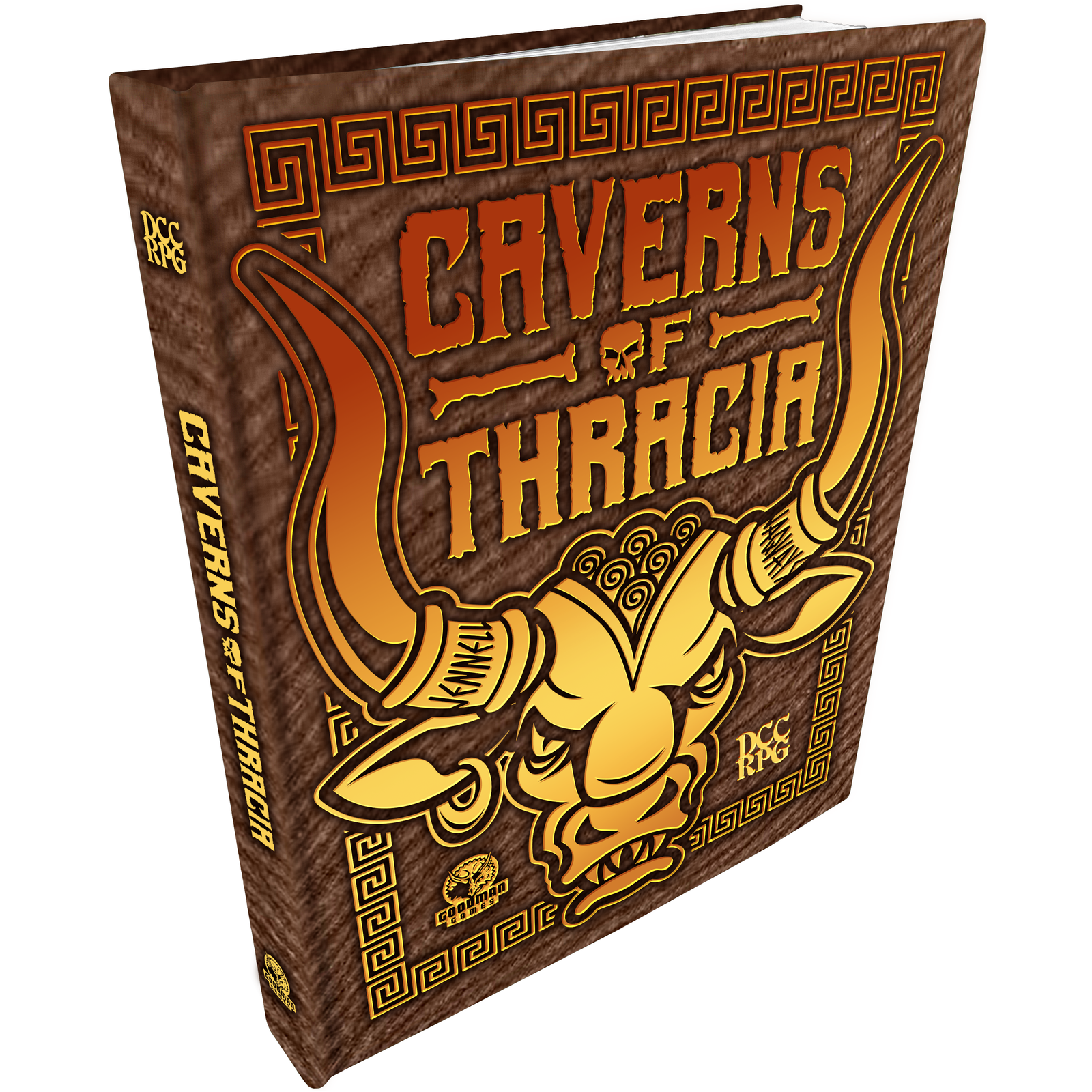 DCC PRG The Caverns of Thracia - Minotaur Hide Cover