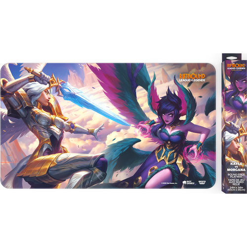Riftbound Bound Edge Playmat - Kayle vs Morgana