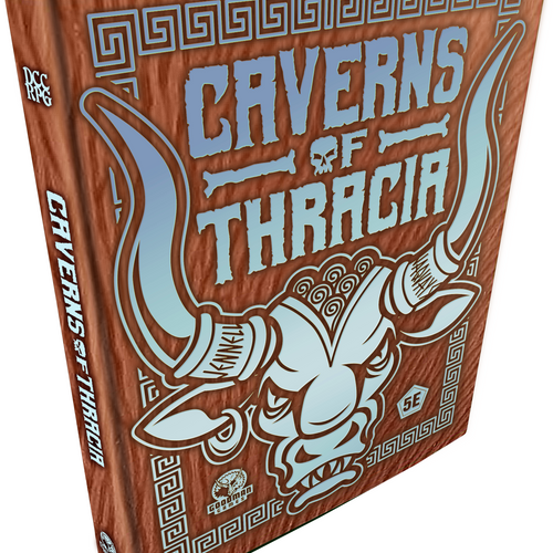 5E The Caverns of Thracia Limited Edition Minotaur Hide Cover
