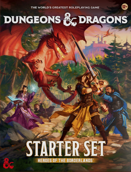 Dungeons & Dragons - Starter Set Heroes of the Borderlands, RPG, Wizards of the Coast,- The Sword & Board
