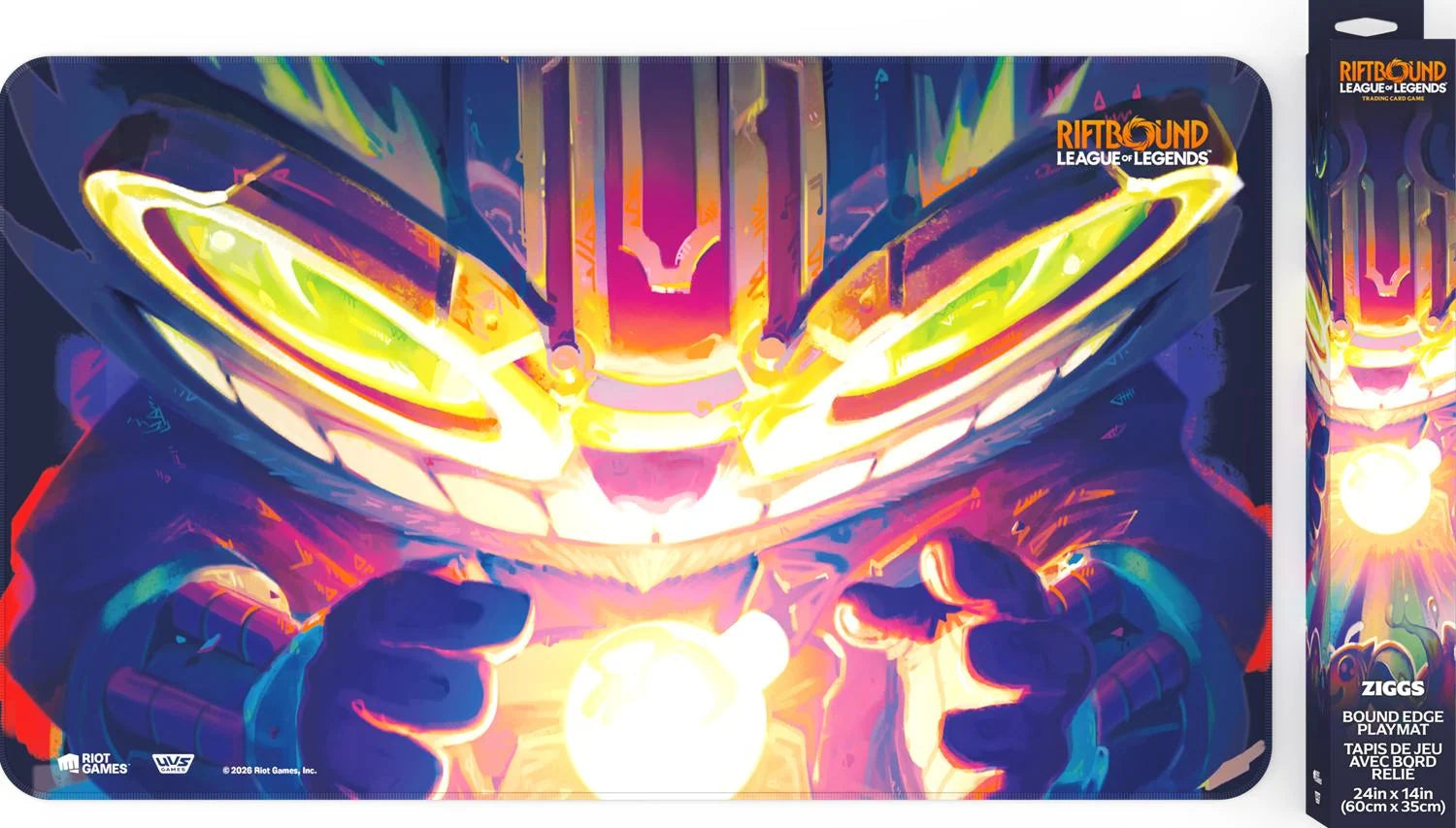 Riftbound Bound Edge Playmat - Ziggs