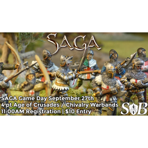 SAGA Tournament September 27th