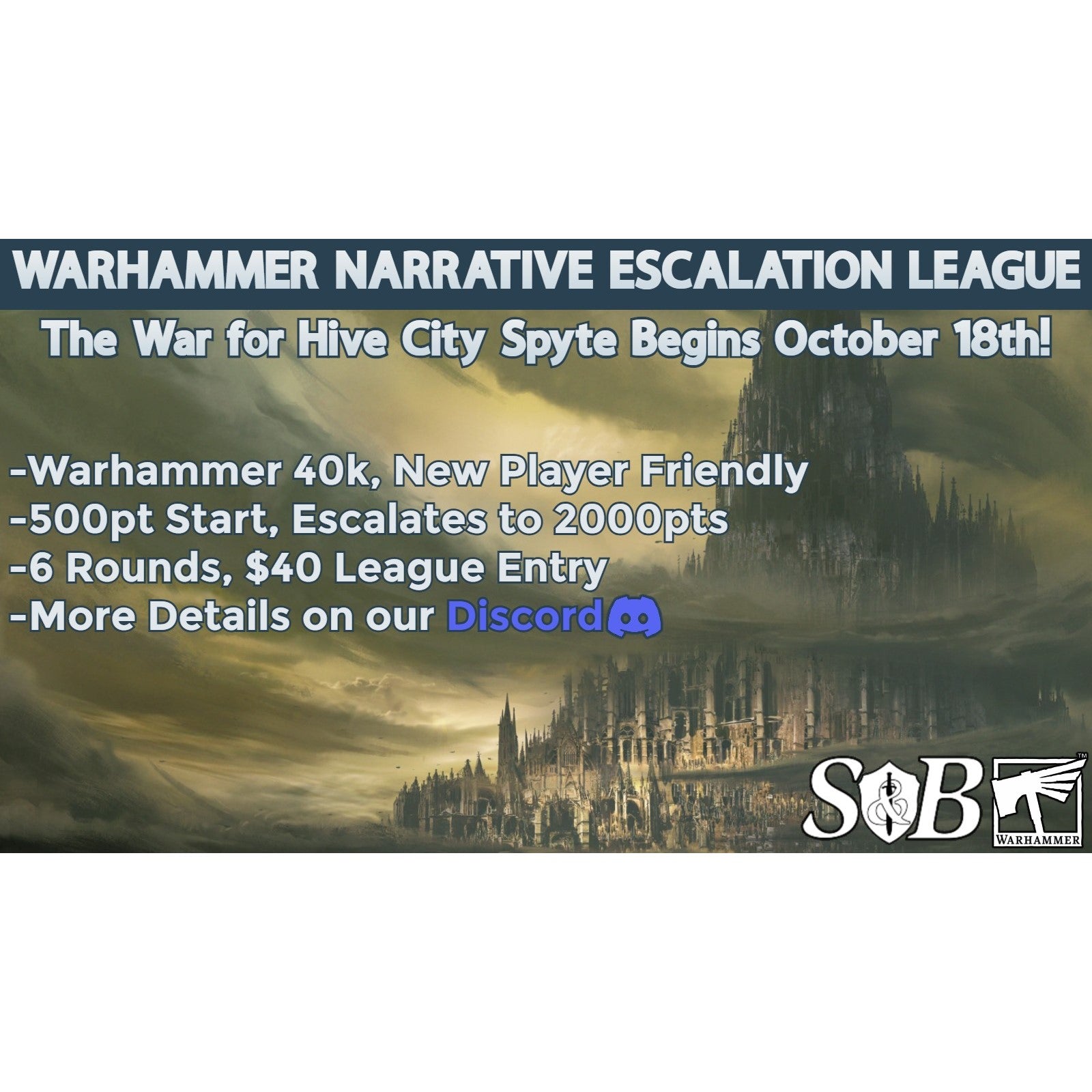 Warhammer 40k Escalation League