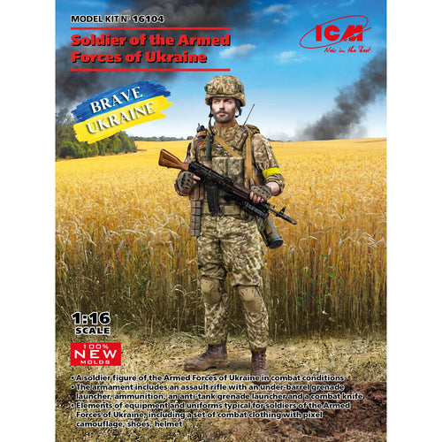 ICM 1/16 Soldier of the Armed Forces of Ukraine