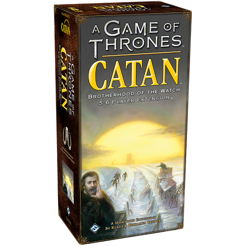 Catan Game of Thrones Brotherhood of the Watch 5-6 player extension