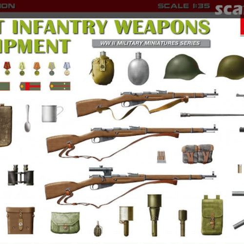 MiniArt Soviet Infantry Weapons & Equipment Special edition (1/35)