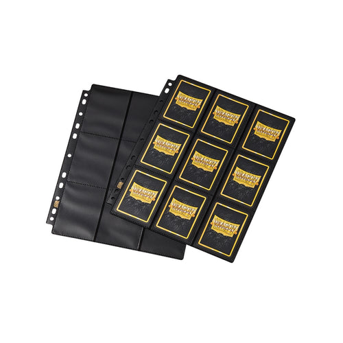 Dragon Shield Binder Pages: 18-Pocket Sideloader - NonGlare
