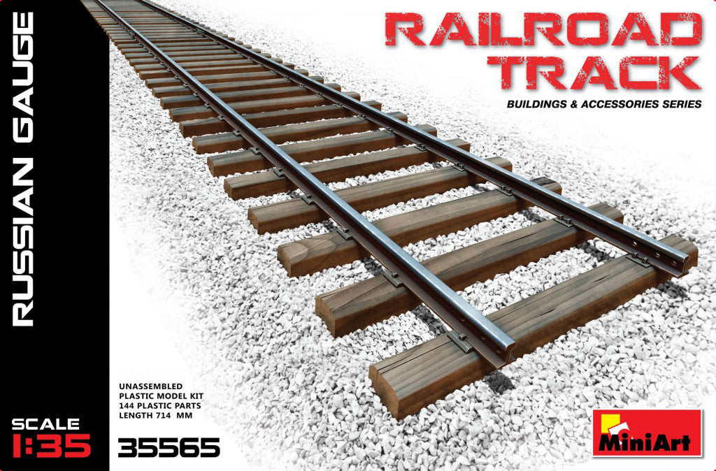 MiniArt Railroad Track Russian Guage