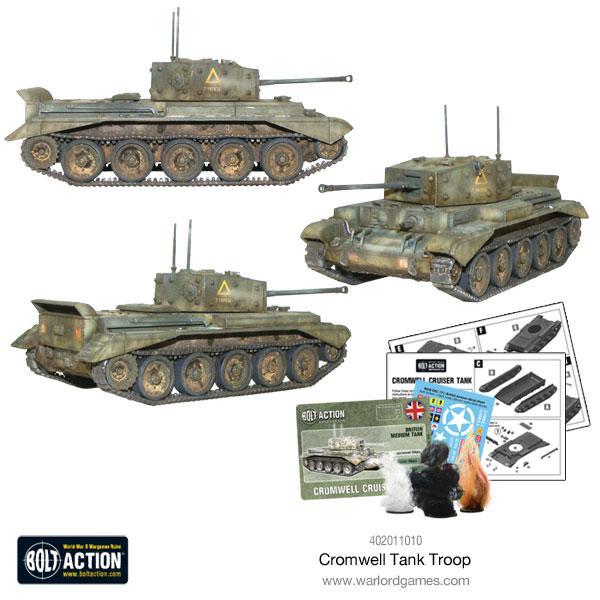 Bolt Action - Cromwell Tank Troop