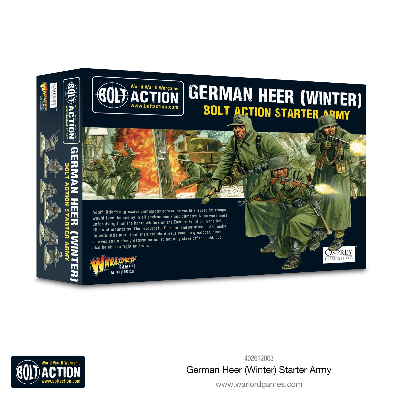 Bolt Action German Heer (Winter) Army Starter Set