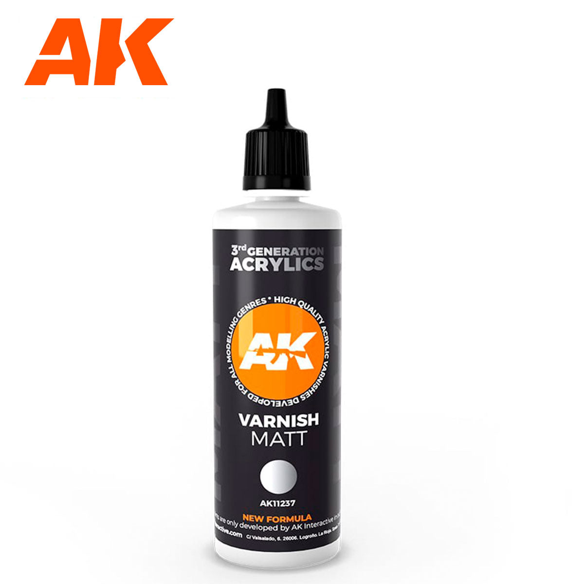 AK Interactive 3G Matt Varnish, paint, AK,- The Sword & Board