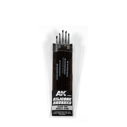AK Silicone Brushes - Hard tip Small Size