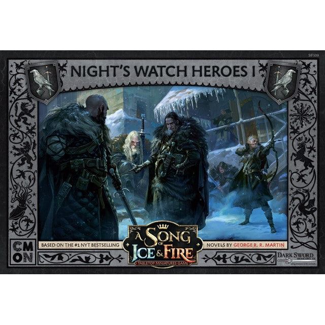 A Song of Ice & Fire Tabletop Miniatures Game: Night's Watch Heroes 1