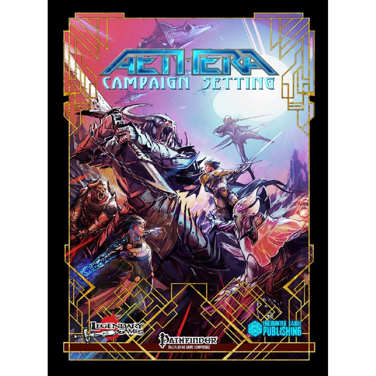Cover Art of Aethera Campaign Setting