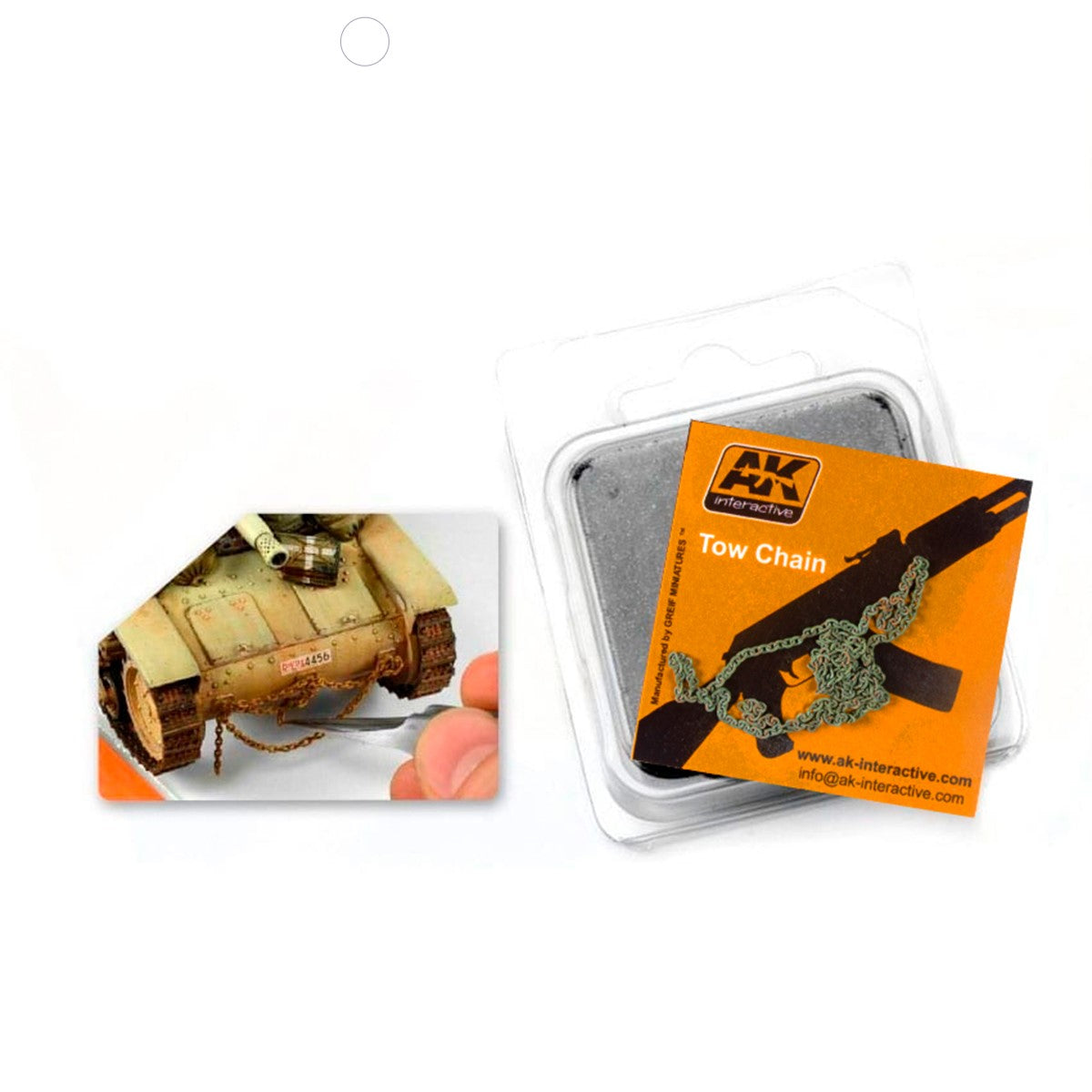 Ak Interactive Rusty Tow Chain - Small