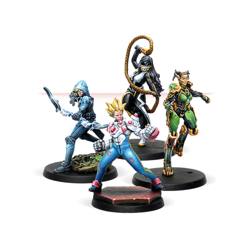 Miniatures in Aristeia Human Fate