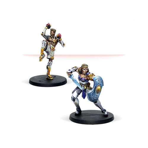 Miniatures in Aristeia Reckless Hearts