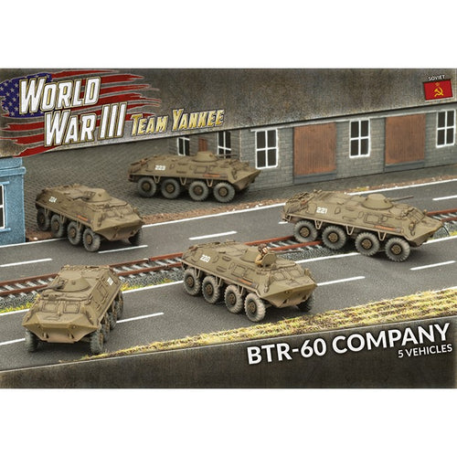 BTR-60 Company, Miniatures, Team Yankee,- The Sword & Board