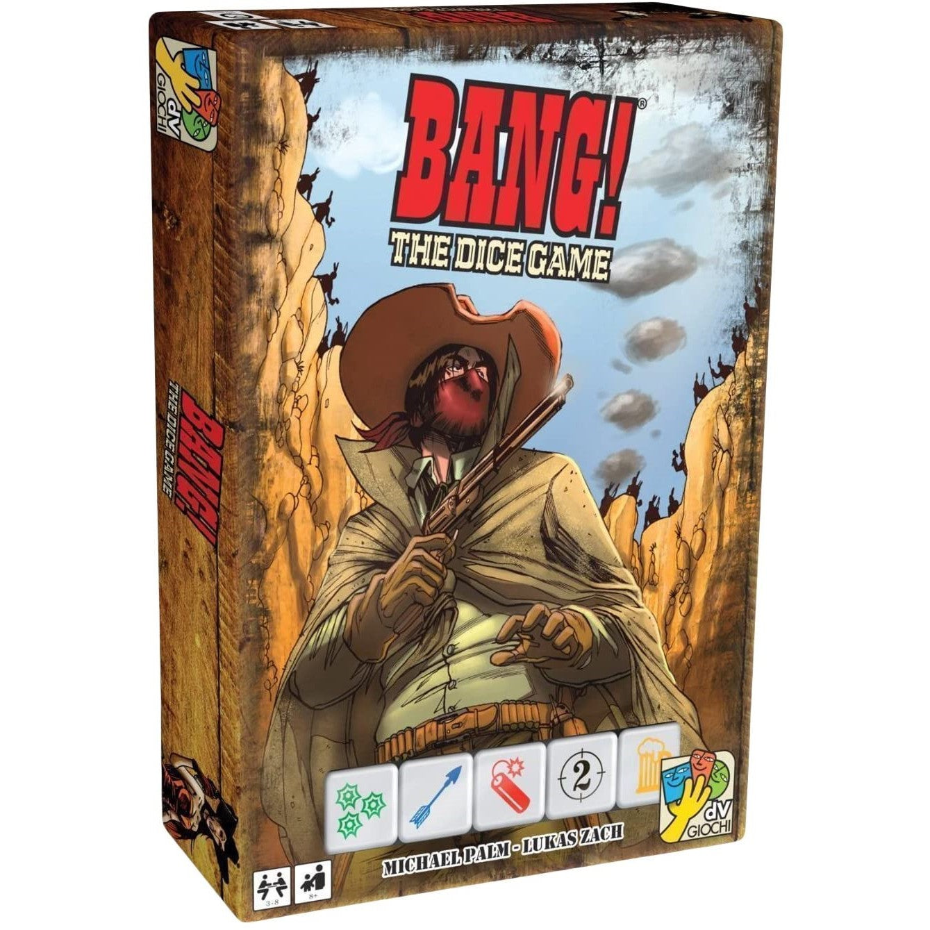 Bang! The Dice Game Packaging 