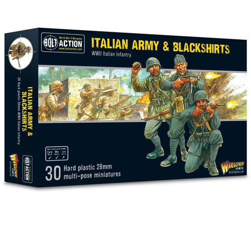 Bolt Action - Italian Army & Blackshirts