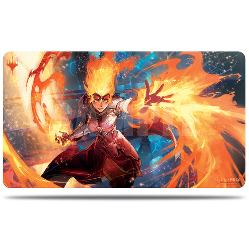 UP Playmat - War of the Spark Alternate Art Chandra