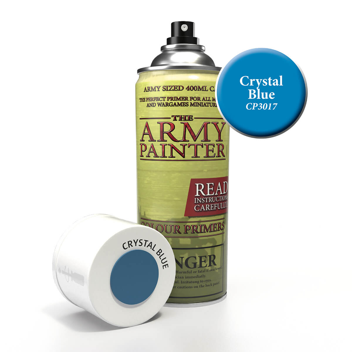 Crystal Blue Spray Can