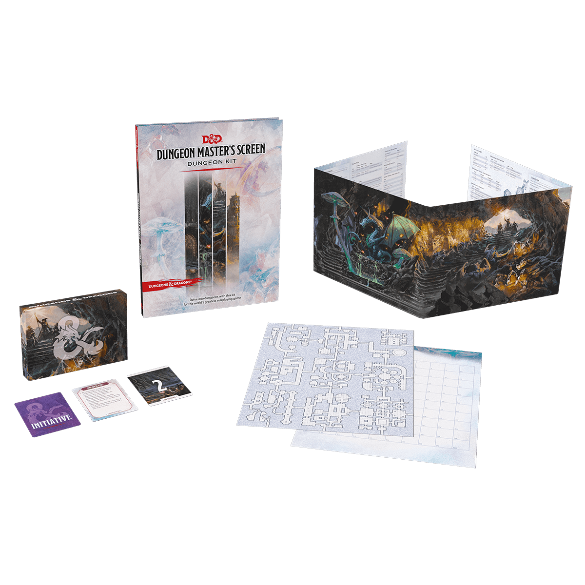 Dungeon Kit - DM Screen, rpg, Wizards of the Coast,- The Sword & Board