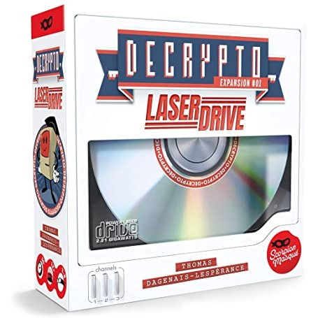 Box Packaging for Decrypto LaserDrive