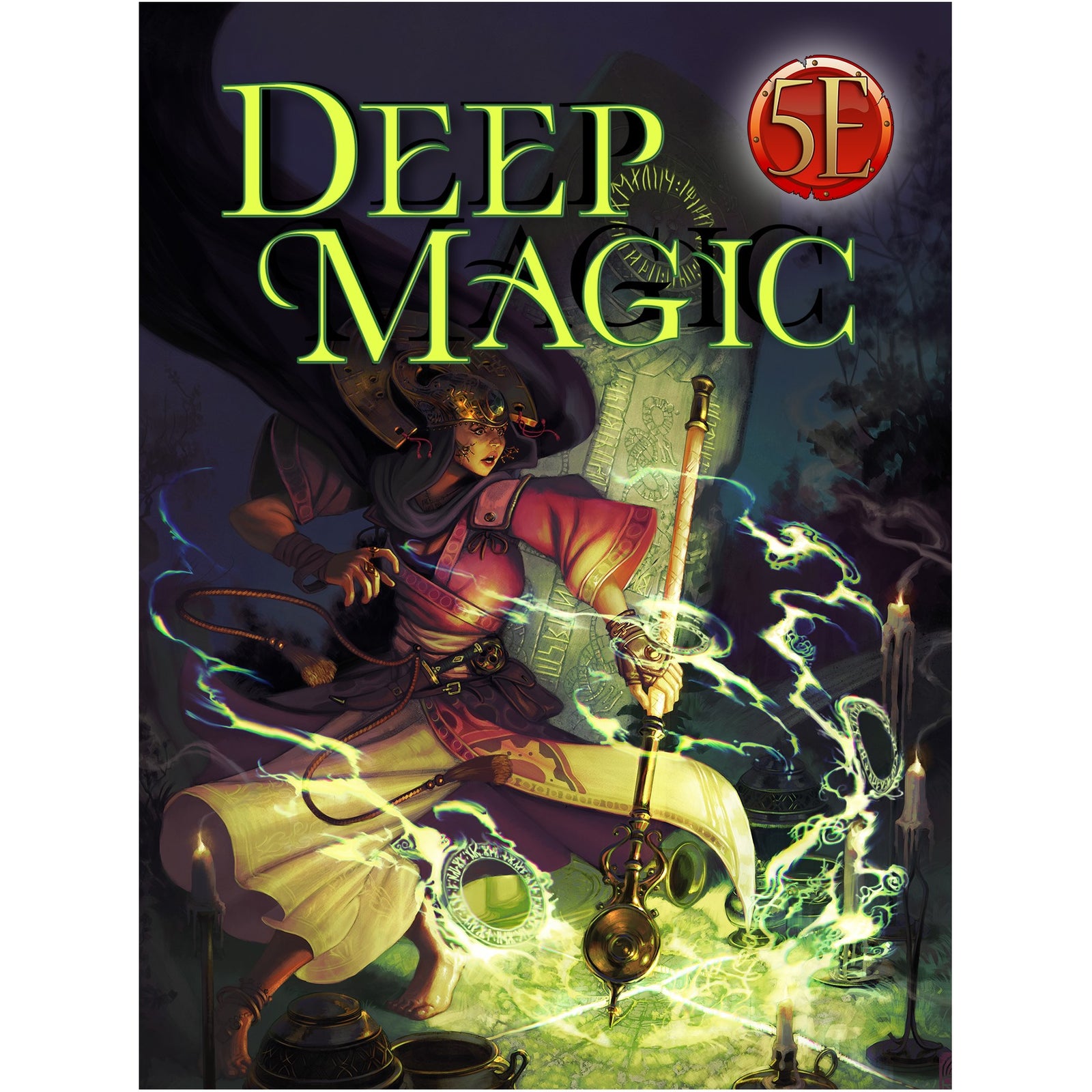 Cover Art for Deep Magic 5E (HC)