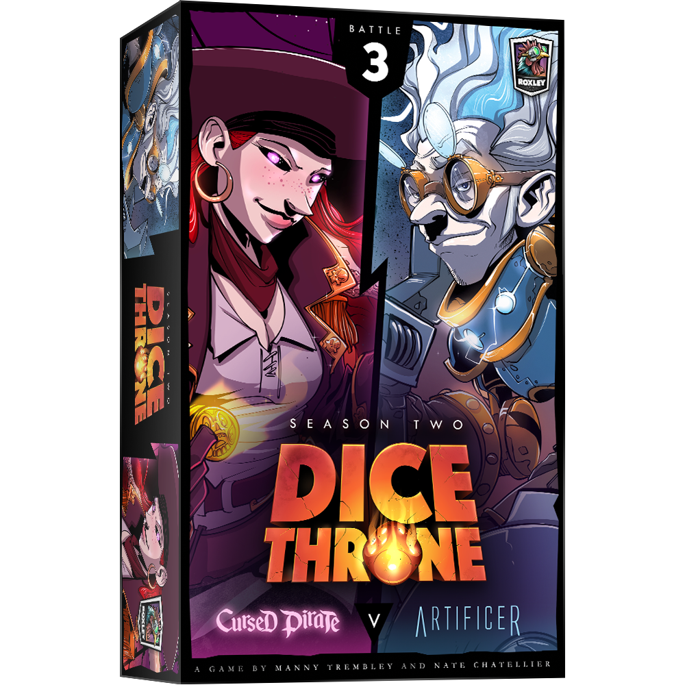 Box Art for Dice Throne Season 2 Cursed Pirate/Artificer
