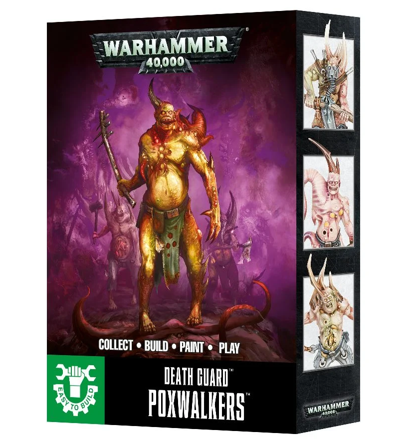 Easy to Build: Death Guard Poxwalkers