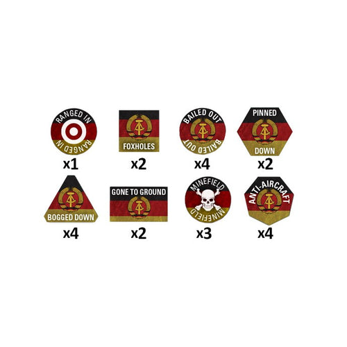 Team Yankee: East-German Token Set - The Sword & Board