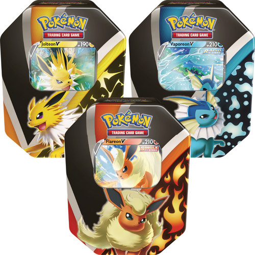 Eevee Evolutions Tins