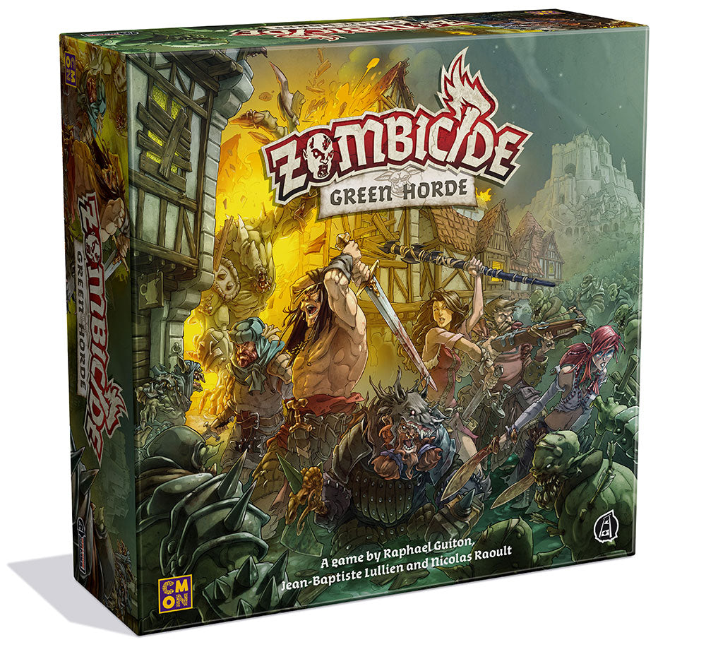box packaging for zombicide green horde