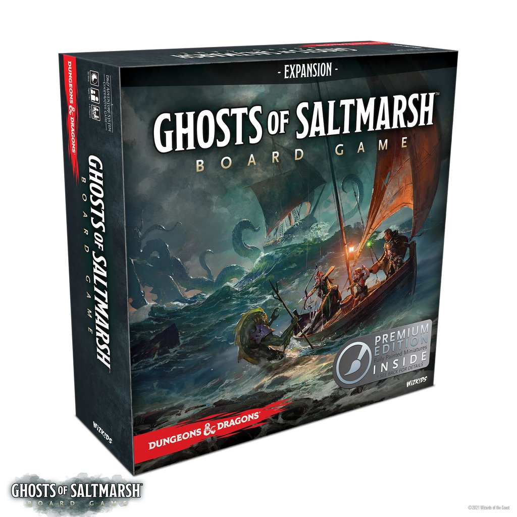 Dungeons and Dragons - Ghosts of Saltmarsh Board Game Expansion