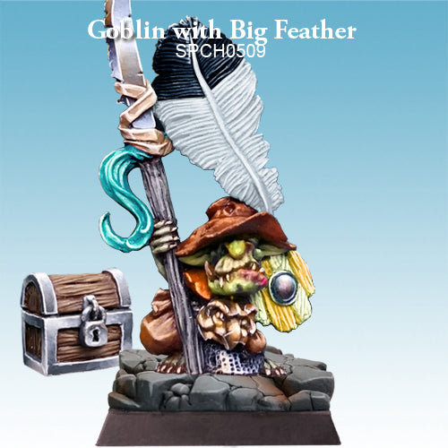 Goblin with Big Feather