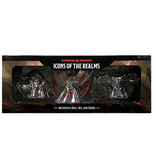 D&D Icons of the Realms: Archdevils Bael, Bel and Zariel