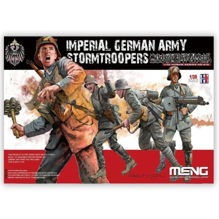Imperial German Army Stormtroopers Box Art