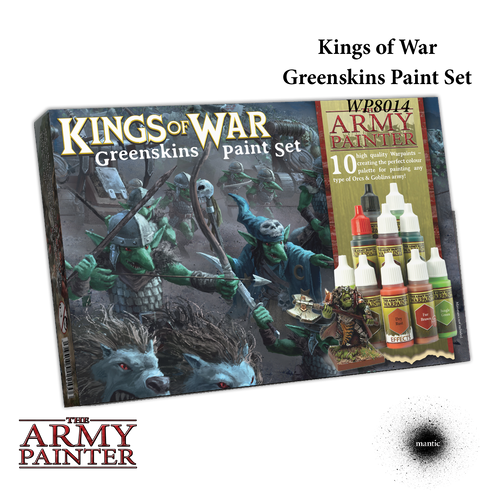 Army Painter Kings of War Greenskins Paint Set