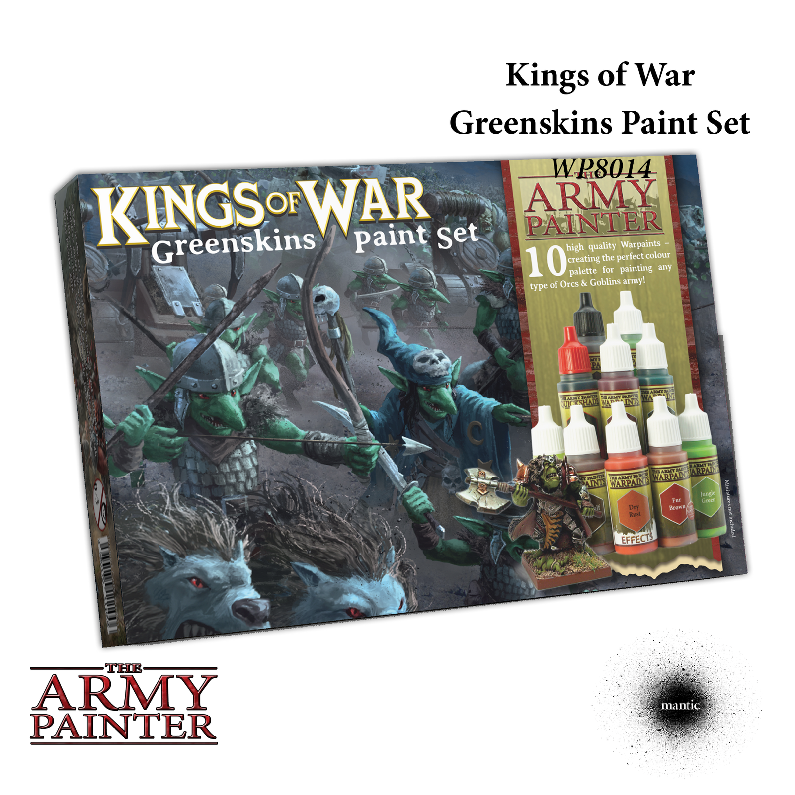 Army Painter Kings of War Greenskins Paint Set