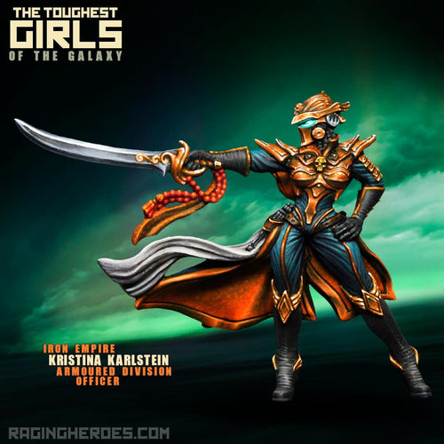 Kristina Karlstein, Armoured Division officer