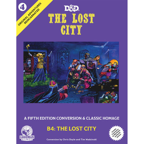 D&D Original Adventures Reincarnated: B4 - The Lost City