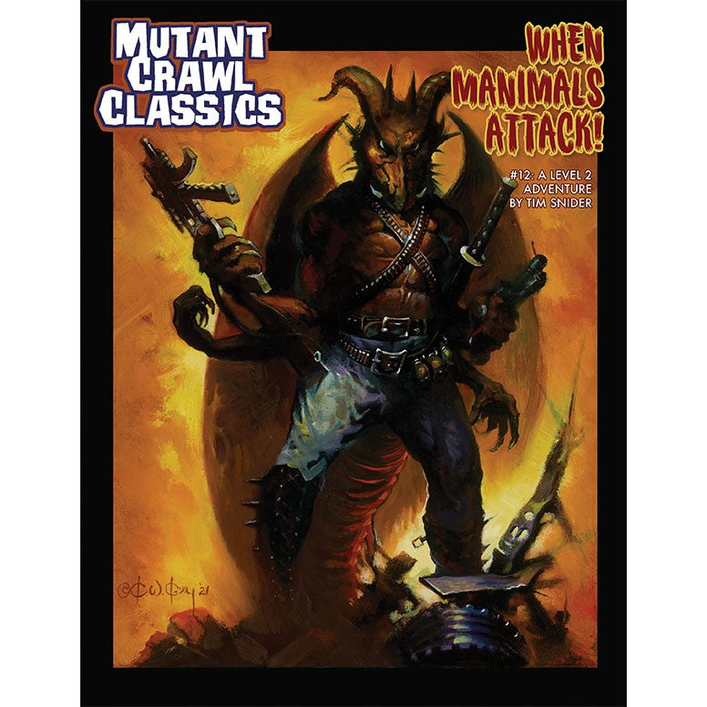 Mutant Crawl Classics #12 When Manimals Attack
