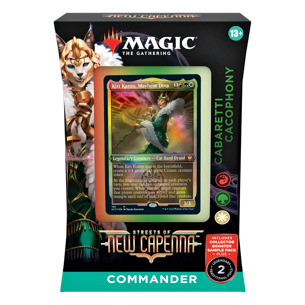 Commander Deck Streets of New Capenna The Sword & Board Commander Deck Streets of New Capenna The Sword & Board